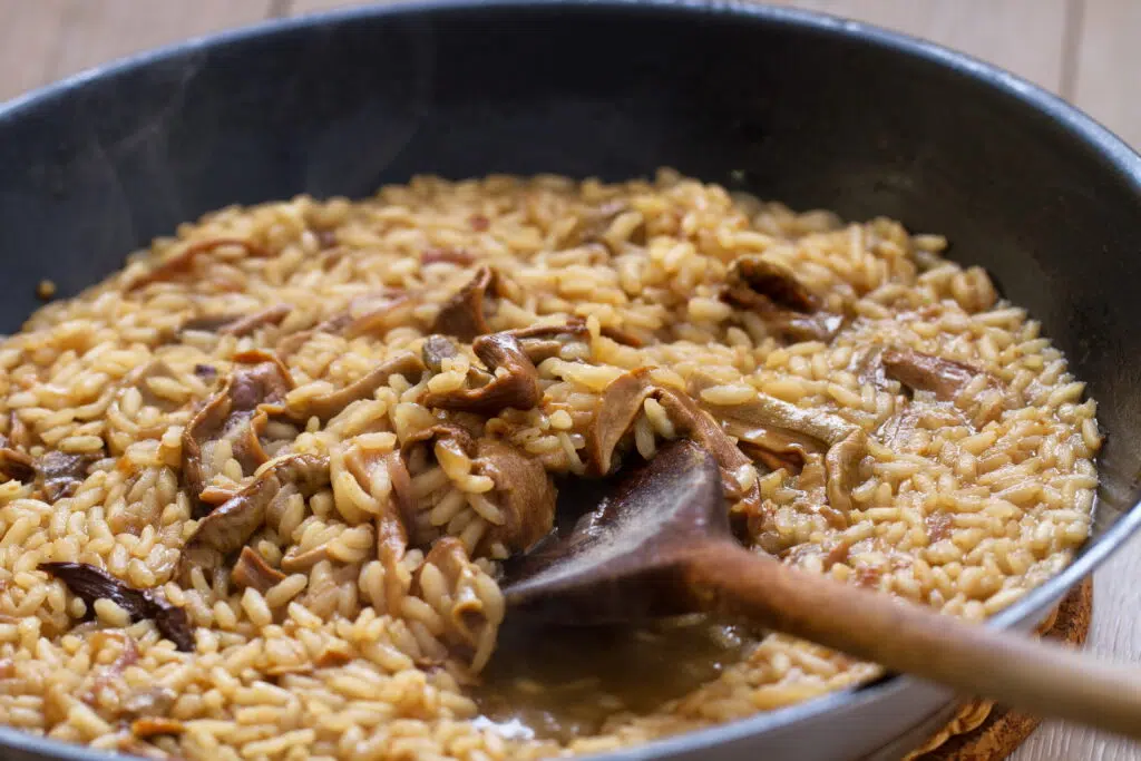 Risotto ai funghi porcini secchi