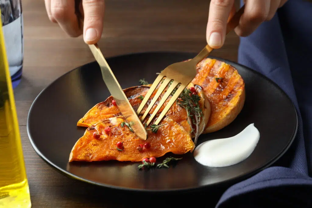Zucca al forno, la ricetta veloce