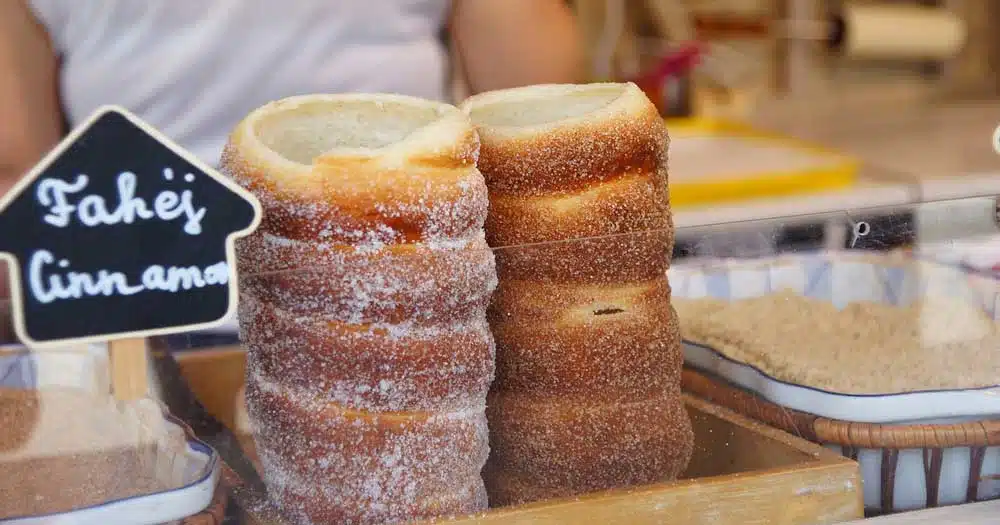 Trdelník in Repubblica Ceca Trdelník in Repubblica Ceca